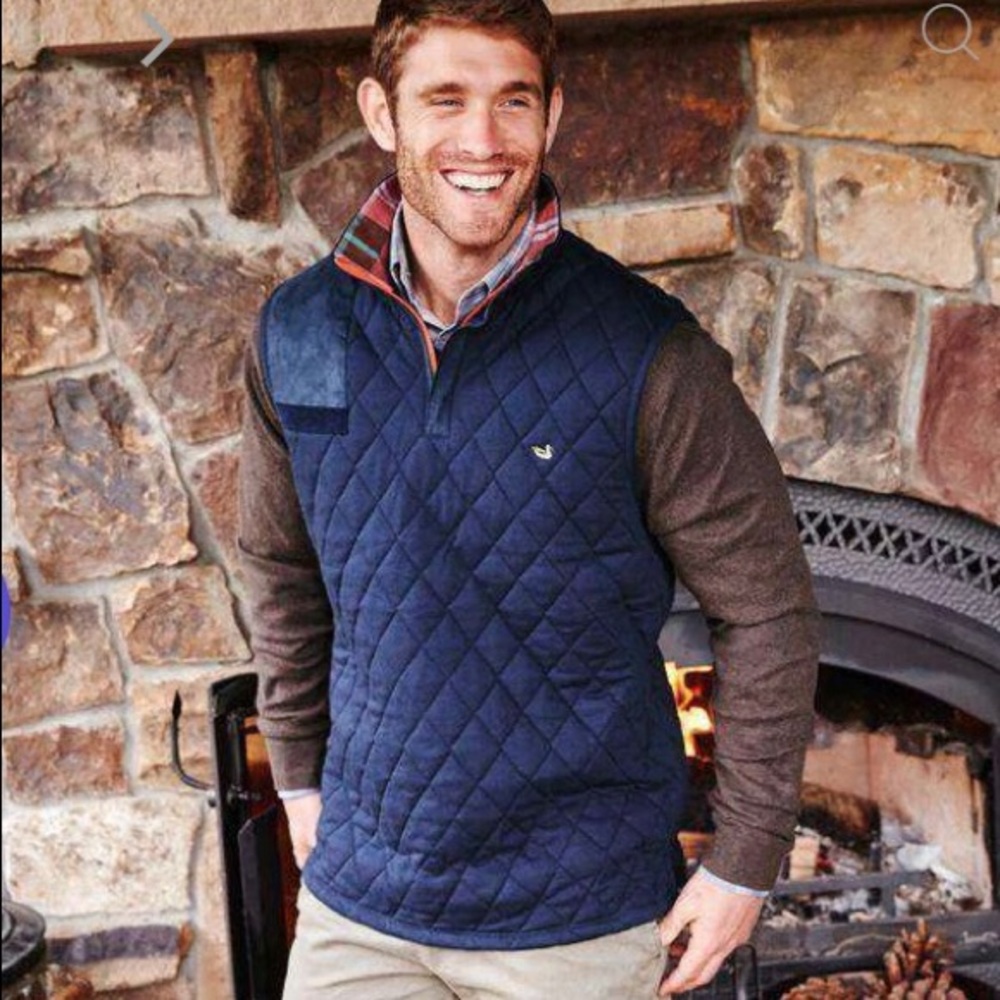 Southern marsh pullover vest so large